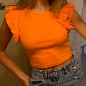 Zara Puff Sleeve Top